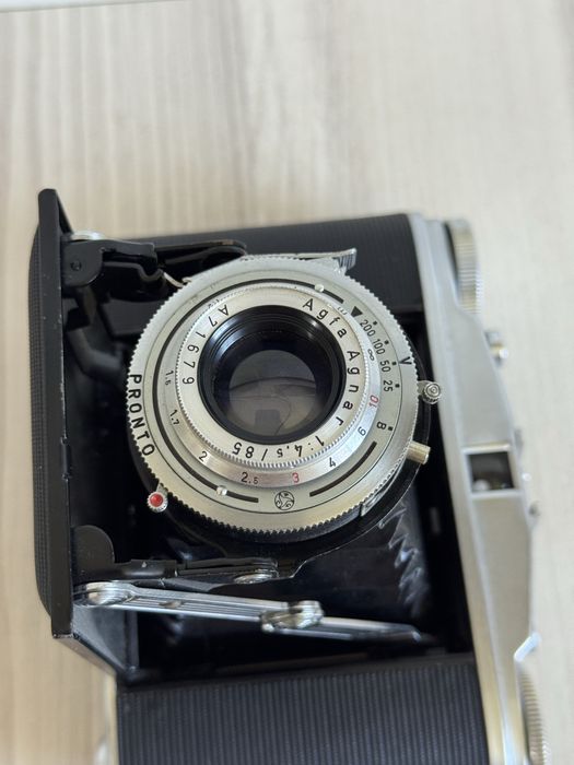Фотоаппарат Agfa Isolette II,объектив Agfa Agnar 1:4.5 f/85mm