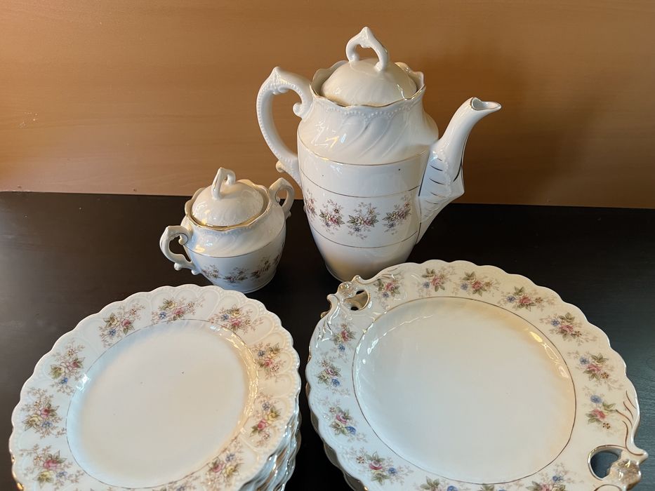 Porcelanowy zestaw