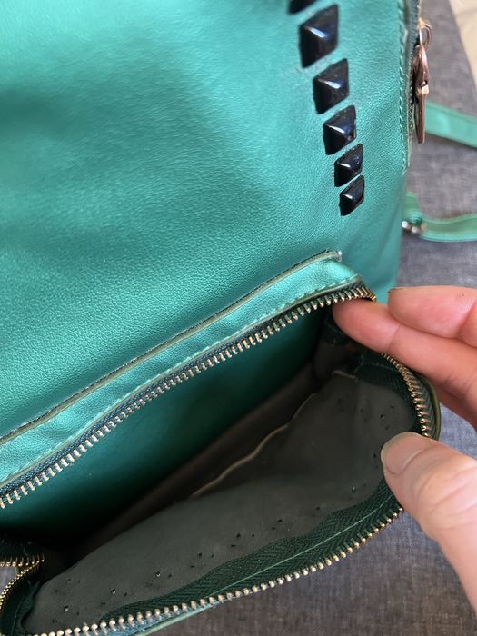 Рюкзак зеленый перламутр