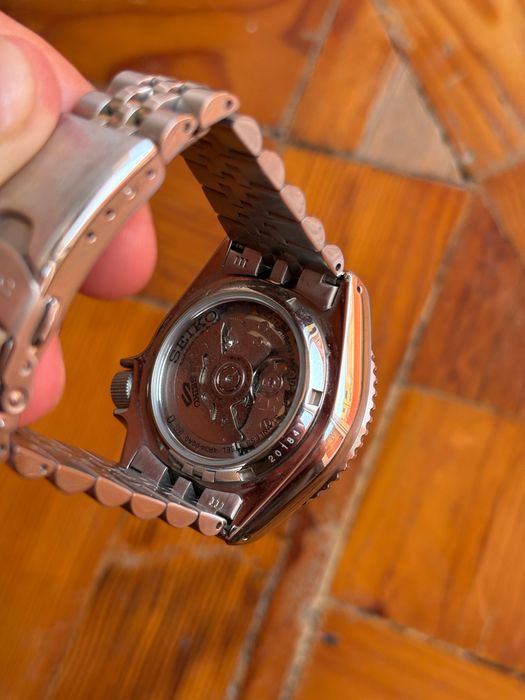 Seiko 5 Sports Blueberry - Relógio original igual a novo
