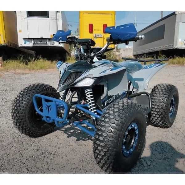 Квадроцикл акумуляторний FORTE ATV1000I сіро-блакитний 1500вт