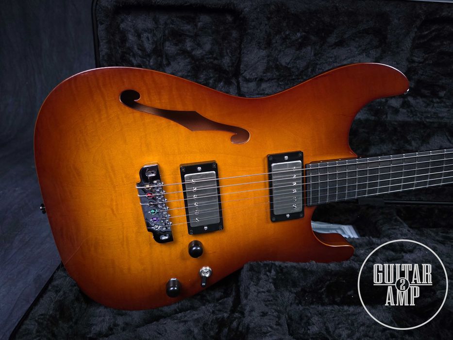 SAITO GUITARS 622BEYOND Tea Burst Custom Shop Semi Hollow