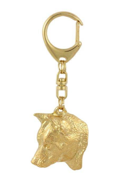 Shiba Inu brelok pozłacany w pudełku Art-Dog