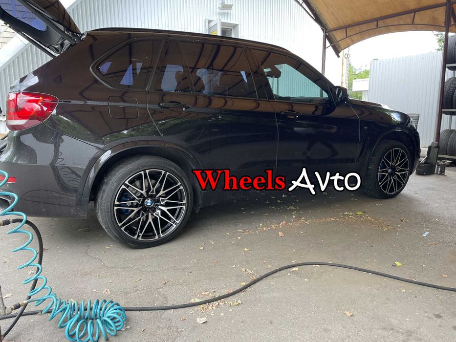Диски R20 5x120 BMW X5 X6 E70 F15 E71 F16 818 стиль різноширокі матові