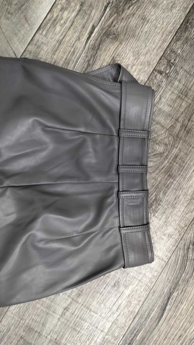 Шкіряні брюки штани на утепленні