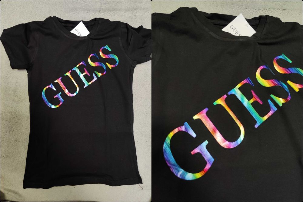 Koszulka Shirt koszulki Versace damskie Premium Guess