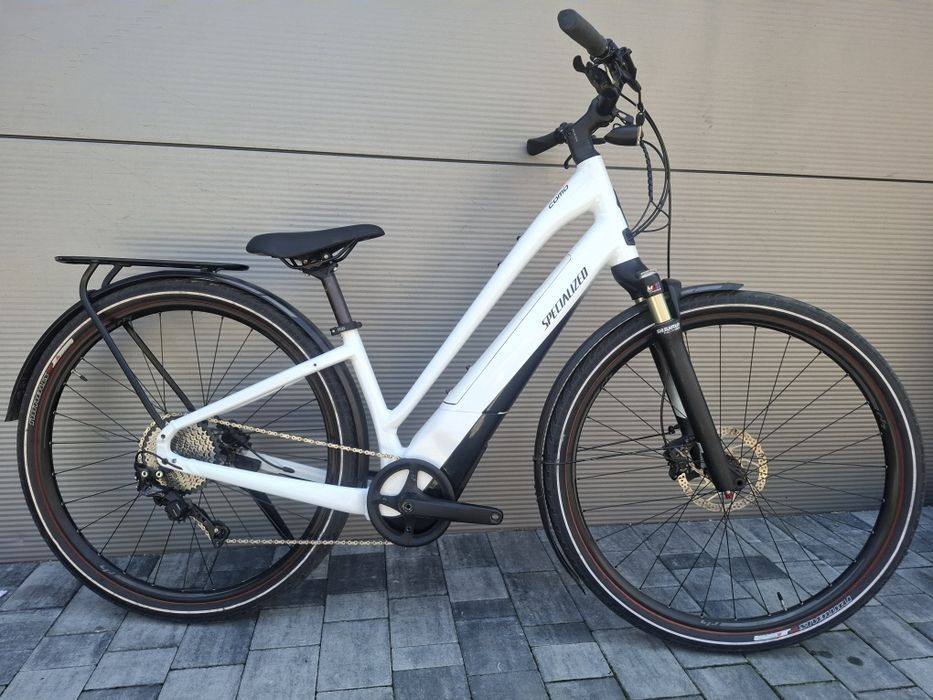 Rower elektryczny trekkingowy Specialized Turbo Como 5.0 r. M Shimano Deore XT Slx Suntour duża bateria super stan