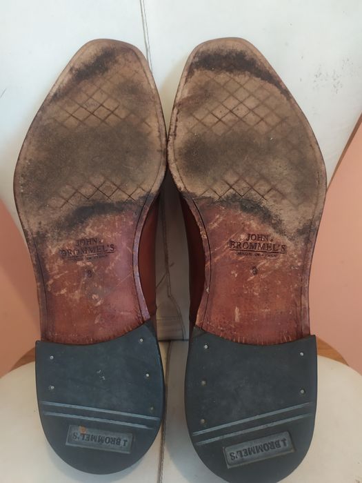 Туфли мужские кожаные  JOHN BROMMEL'S  раз42