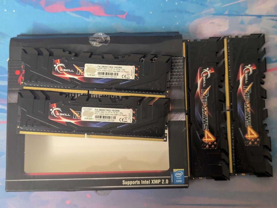 G.Skill DDR4 16GB (4X4GB) Samsung B-die