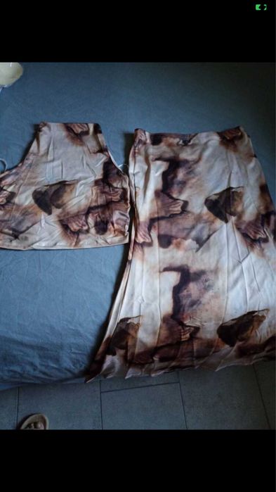 Conjunto 2 Peças SHEIN (Top Halter + Saia Midi) - Venda Rápida!