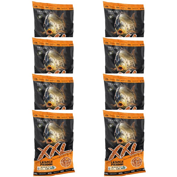 Dragon Zanęta XXL 8x3kg Leszcz-Piernik - ZESTAW