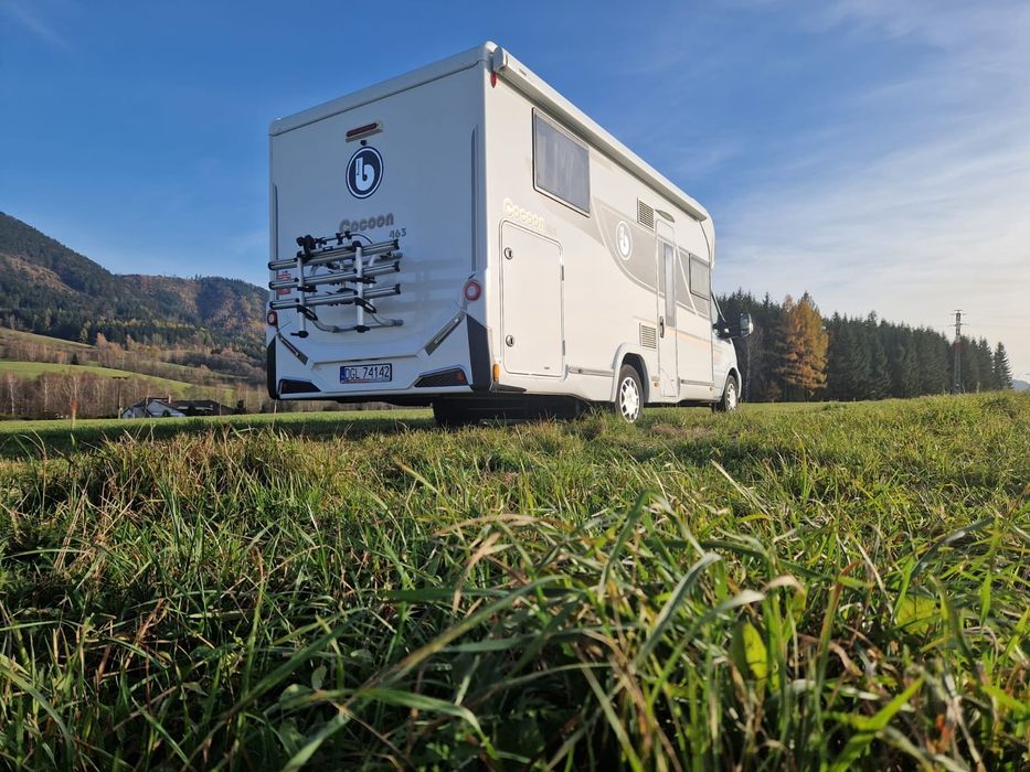 Wynajem kampera półintegra Benimar