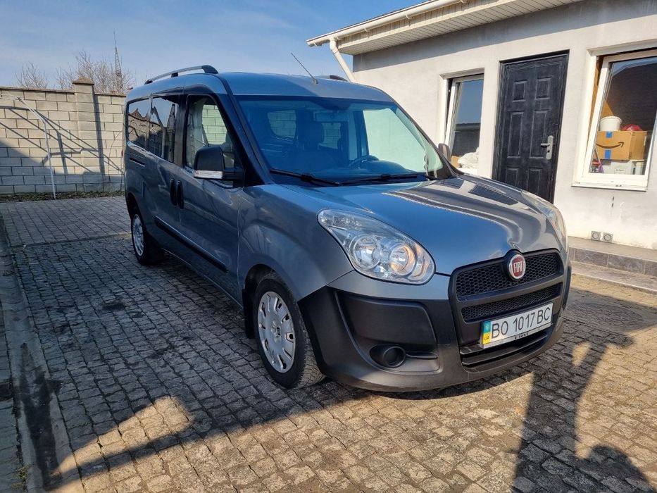 Fiat doblo MAXI  ОРИГІНАЛЬНИЙ ПАСАЖИР 2013р у відмінному стані.