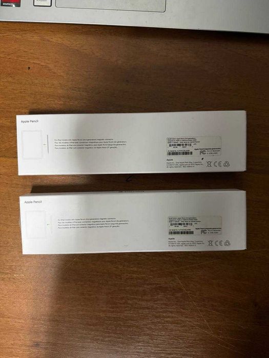 Apple Pencil 2nd Generation для iPad Pro 2018 (MU8F2)