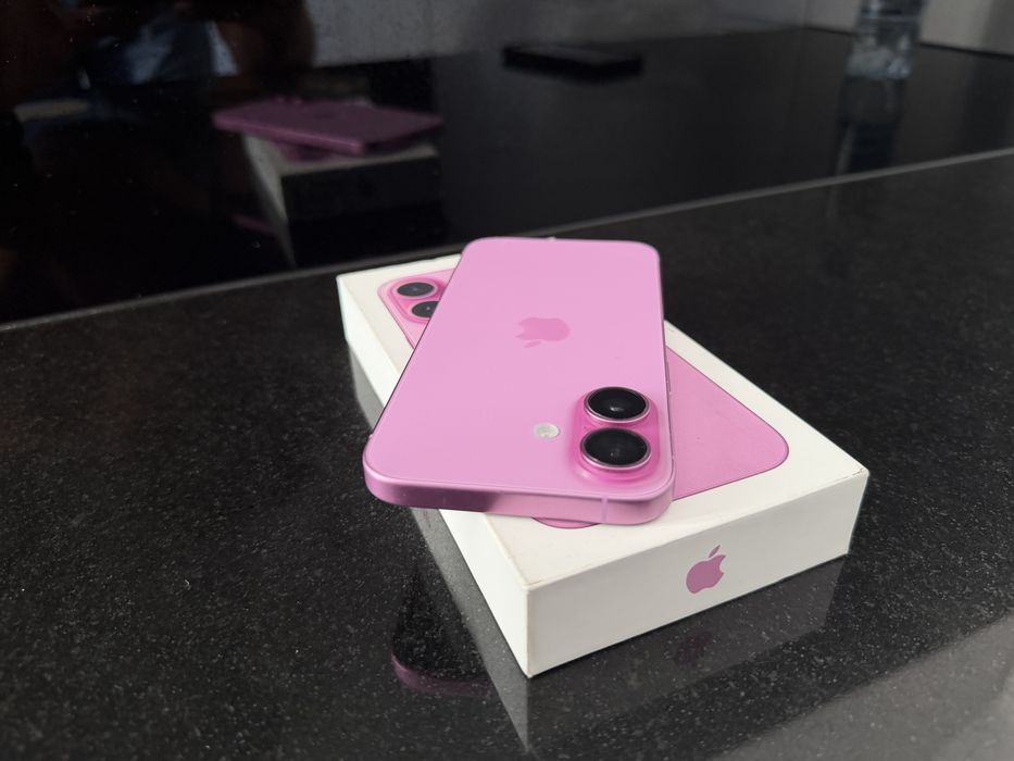 Iphone 16 512gb różowy idealny