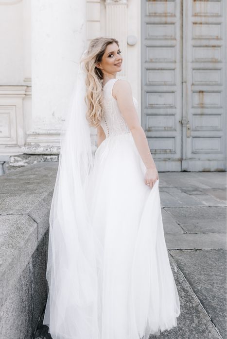 Весільна сукня літня