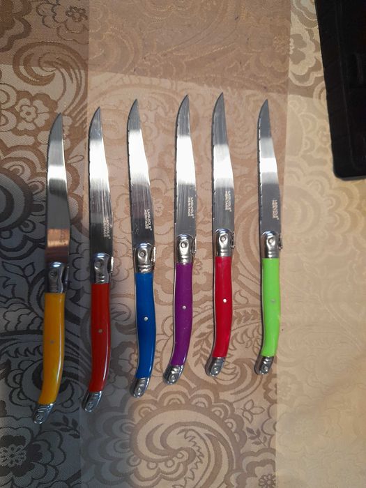 Nóż Laguiole do steków z stali nierdzewnej 6 sztuk