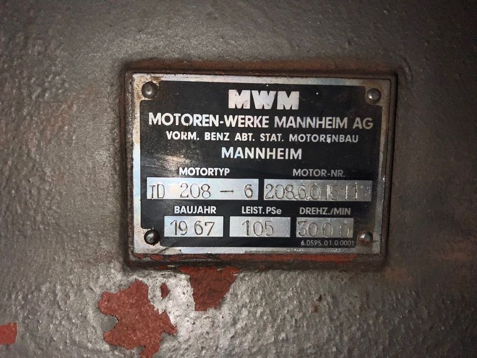 Silnik MWM TD208-6