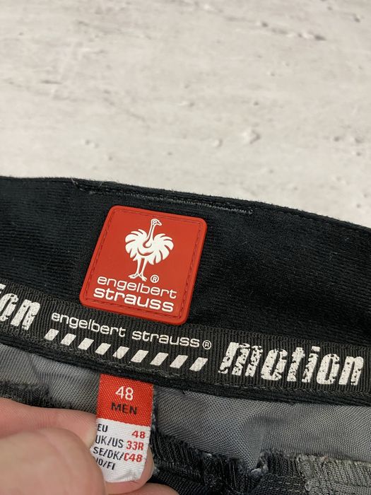 Engelbert Strauss Motion męskie spodnie cargo bojówki stan 9/10 drobne zabrudzenia rozmiar M / 48