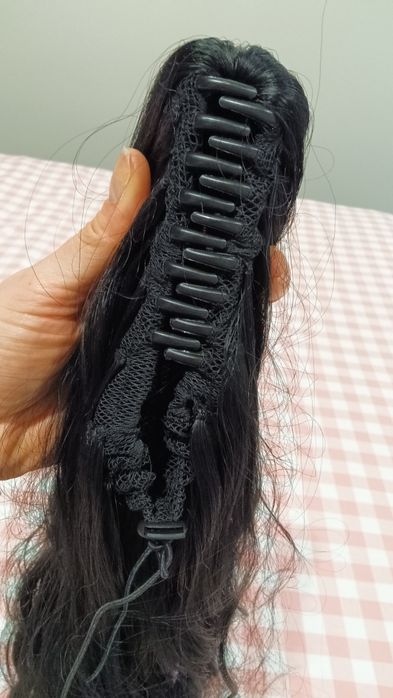 Extensão de cabelo rabo de cavalo sintético