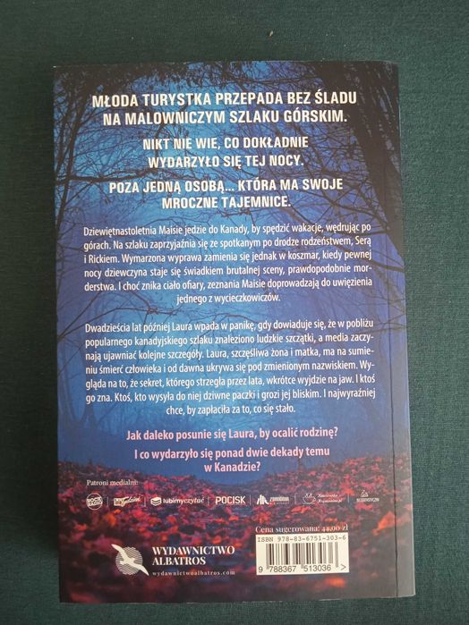 Książka Morderstwo Na Szlaku