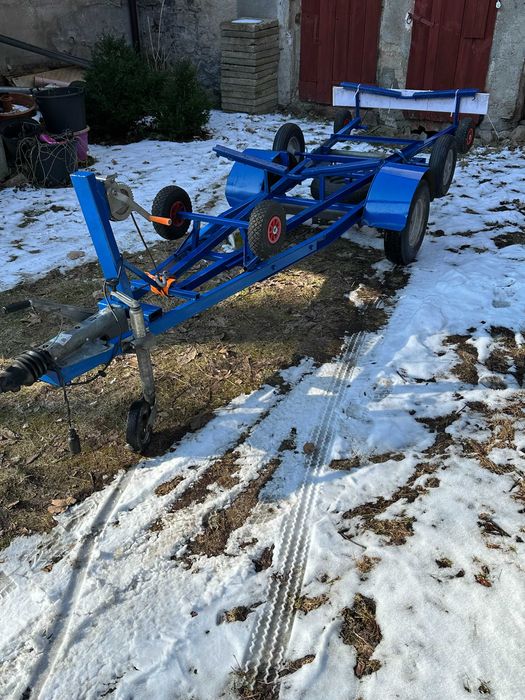 Łódka wędkarska, żaglówka, przyczepa - komplet, silnik, żagle, wiosła