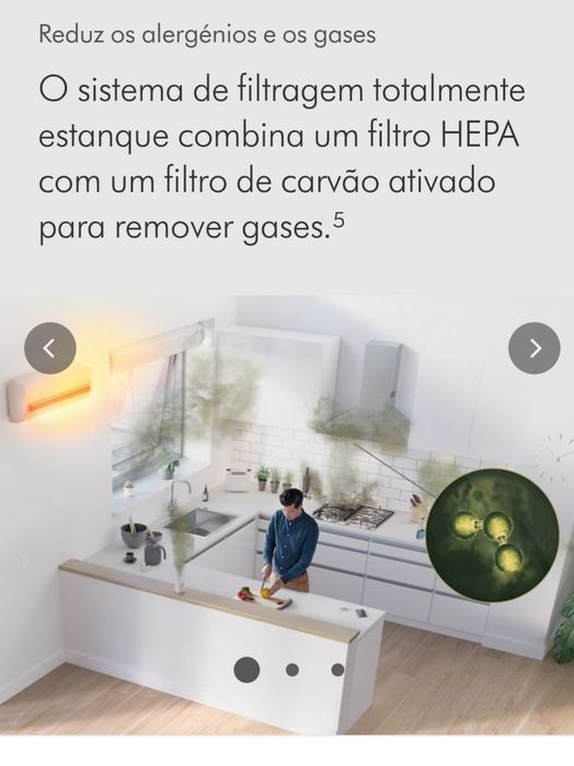 Dyson Purifier Hot+Cool HP1 (Branco) Purificador ventilador termoventilador