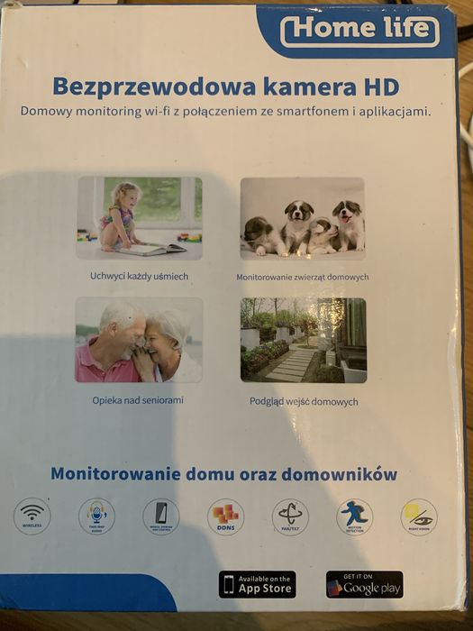 Bezprzewodowa kamera HD kamerka do dziecka niemowlaka