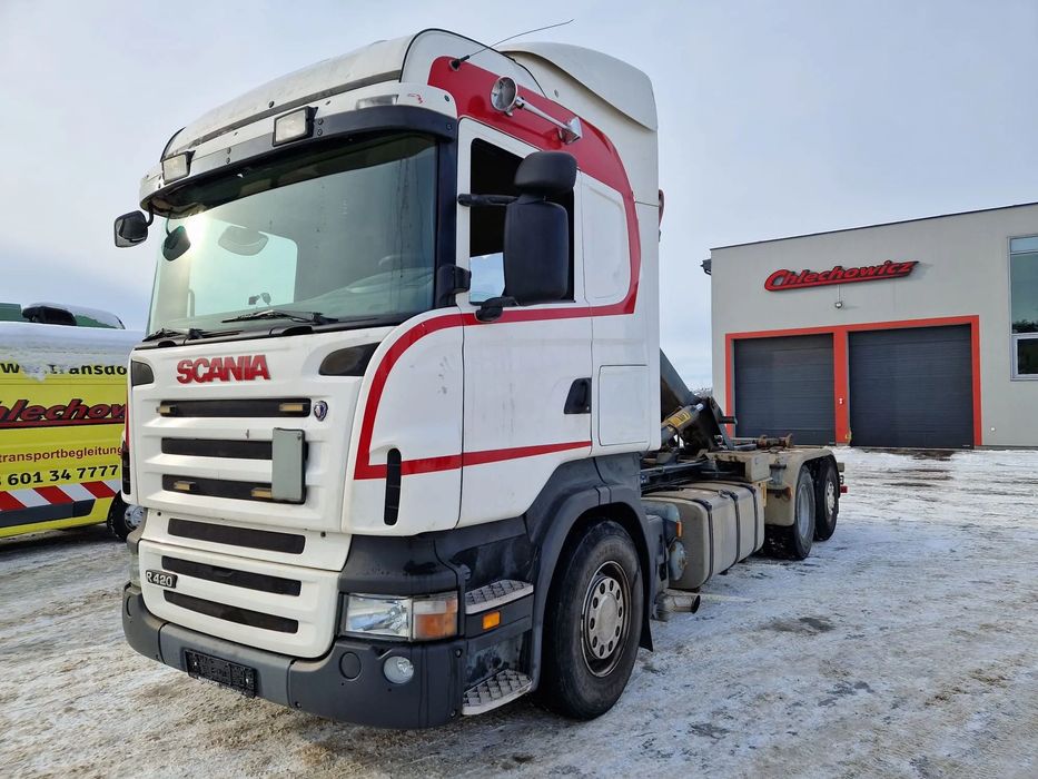 Scania R420  Scania R420 Hakowiec 2007r