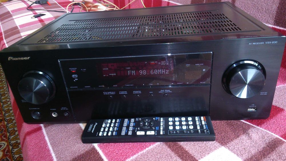 Amplituner Kina Domowego Pioneer VSX-830  system 5.2   HDMI, 4K,