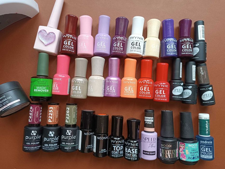 UV Verniz / Gel Polish Collection with Lamp