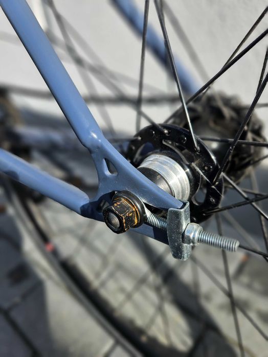 Rower Elops speed 500 niebieski/szary rozm. M