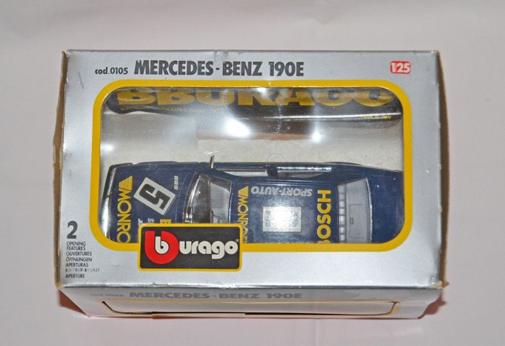 Bburago Mercedes 190E 1/25