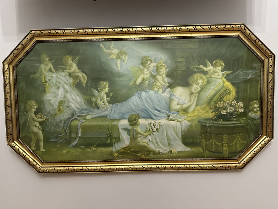 Zabytkowy obraz Noc przedślubna