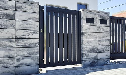 Bloczki ogrodzeniowe Joniec Sieradz horizon onyx