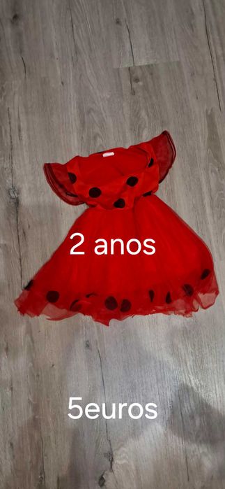 Roupa de carnaval de criança