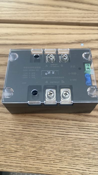 SSR-20WA-R1 Однофазний плавний пуску двигуна 1000 Вт