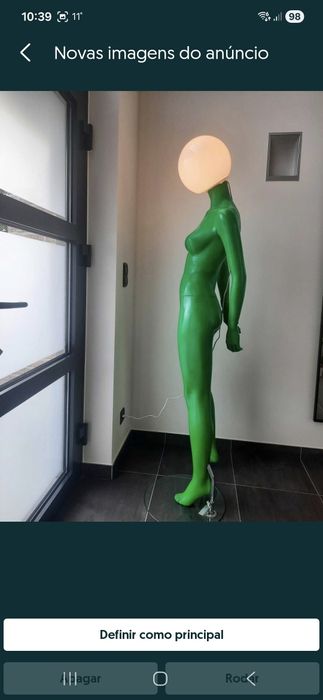 Candeeiro Manequim Hans Boodt