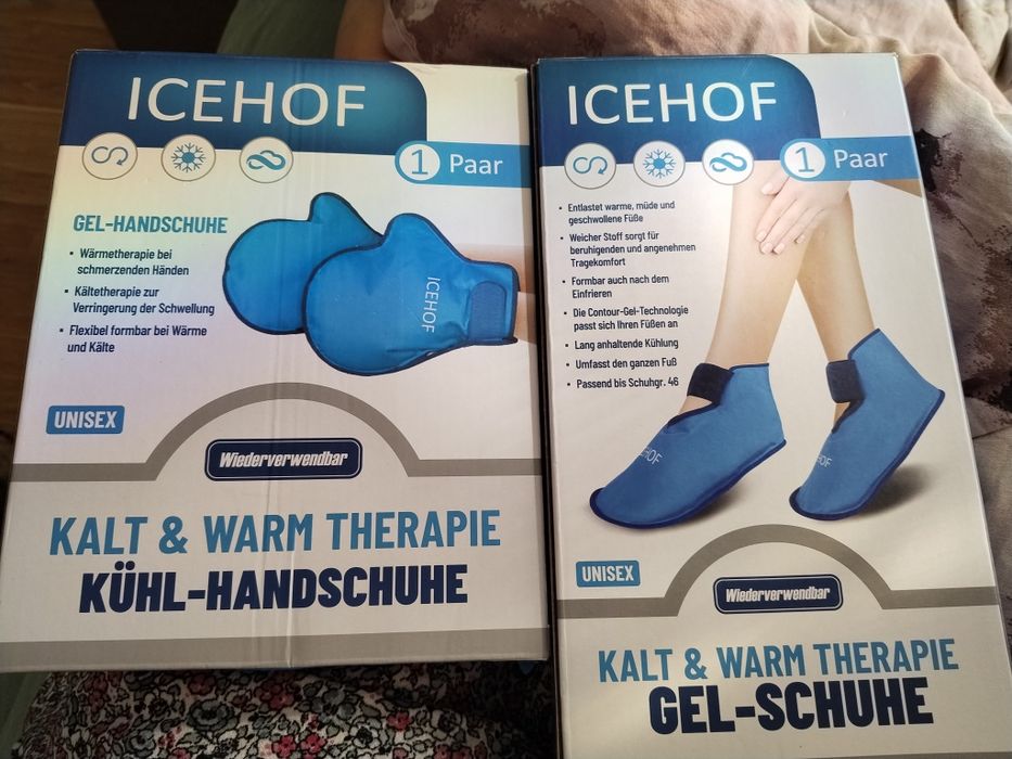 Zestaw buty i rękawice chłodzące Icehof