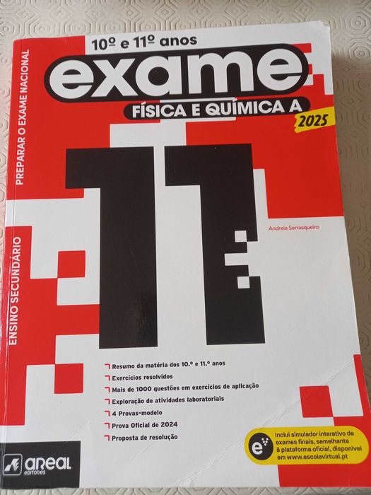 Preparar o Exame Físico Quimica 2025