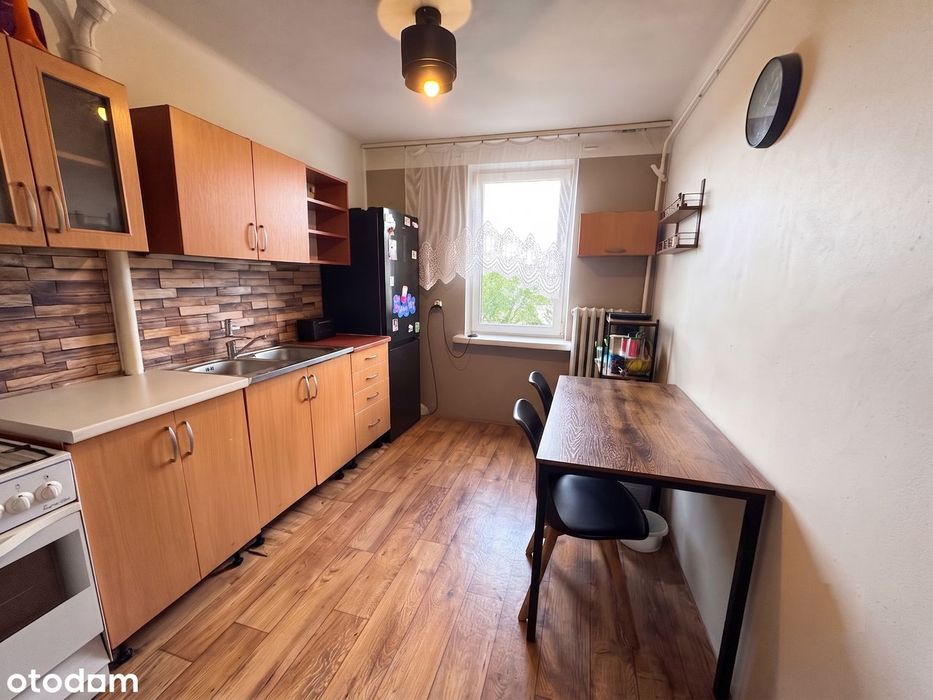 Ustawne 2 pokoje z dużym balkonem i piwnicą | 46,67 m² | ul. Solskiego