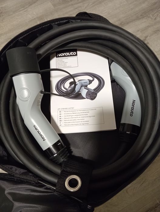 Cabo de carregamento veículo elétrico