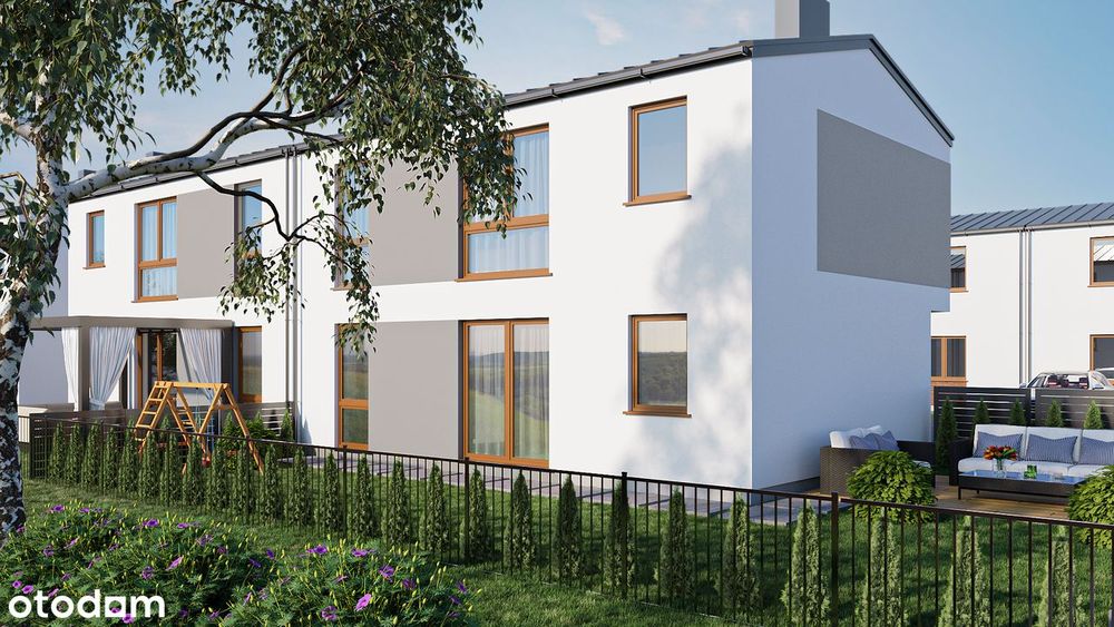 Mieszkanie I piętro - 57,97 m2 + ogródek i 2 m. postojowe