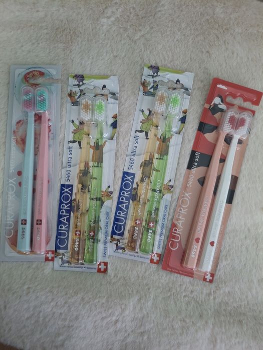 Набори Зубних щіток Curaprox  5460 ultra soft limited