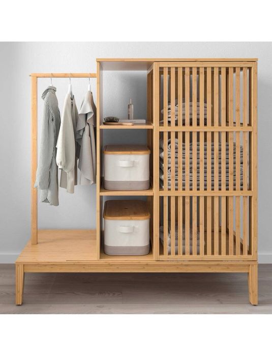 Ikea Nordkisa, комод для одягу бамбук, стан ідеал