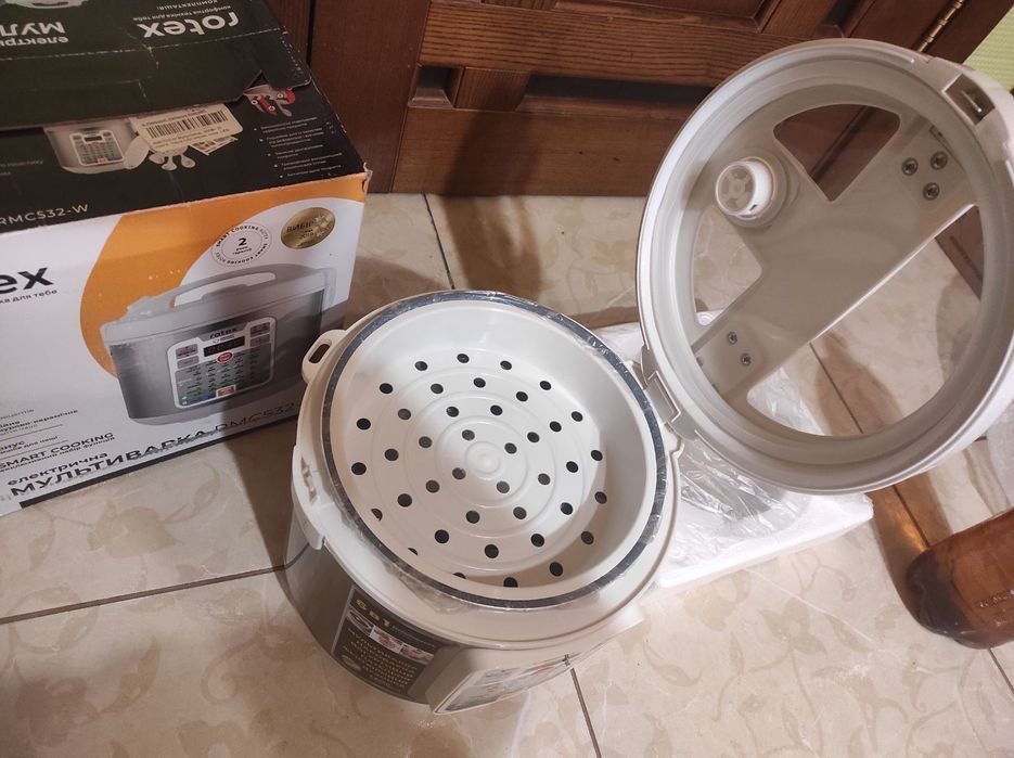34 програми мультиварка Rotex RMC532-W нова