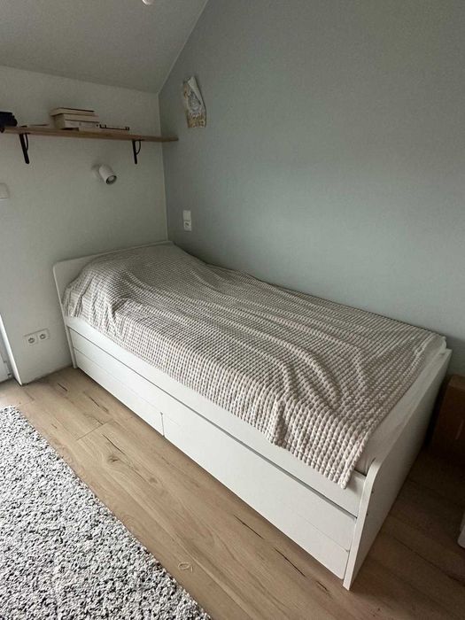 łóżko i szafa ikea stan bdb