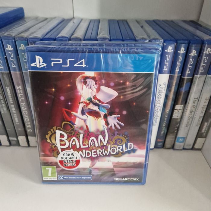 Balan wonderworld PL nowa folia ps4 ps5 PlayStation 4 5