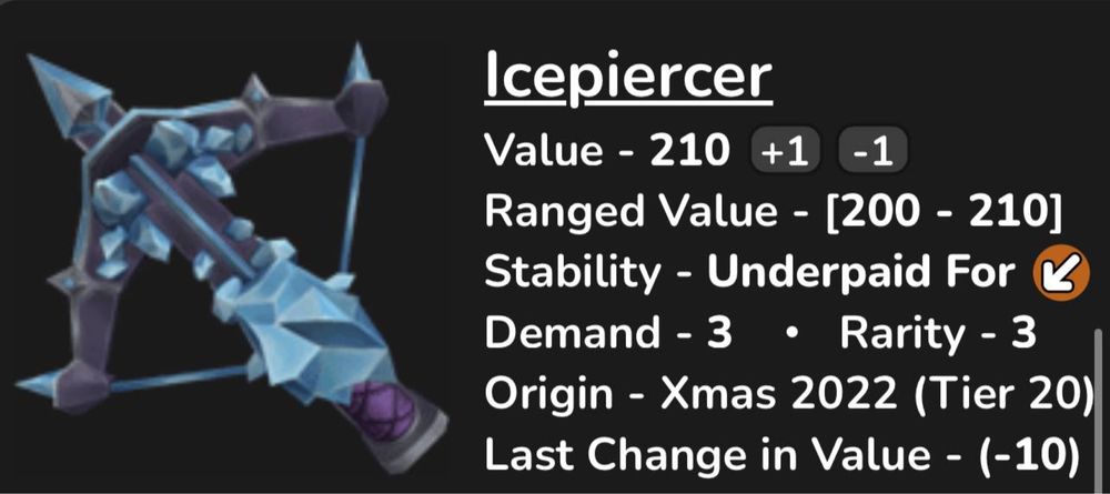 3x icepiercer арбалет мм2