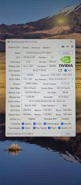 Відеокарта Manli Gaming RTX 3080 Ti 12 Gb